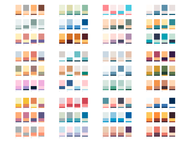 色彩组合探索RGB颜色表插图